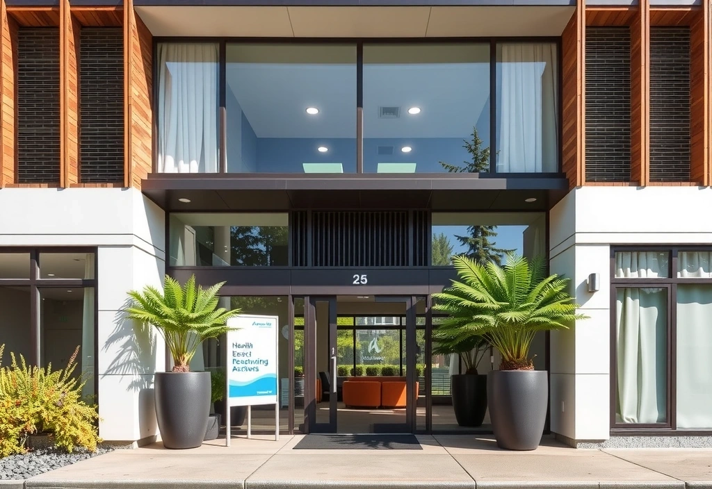 Clădirea sediului Vitamine Naturale & Sănătate